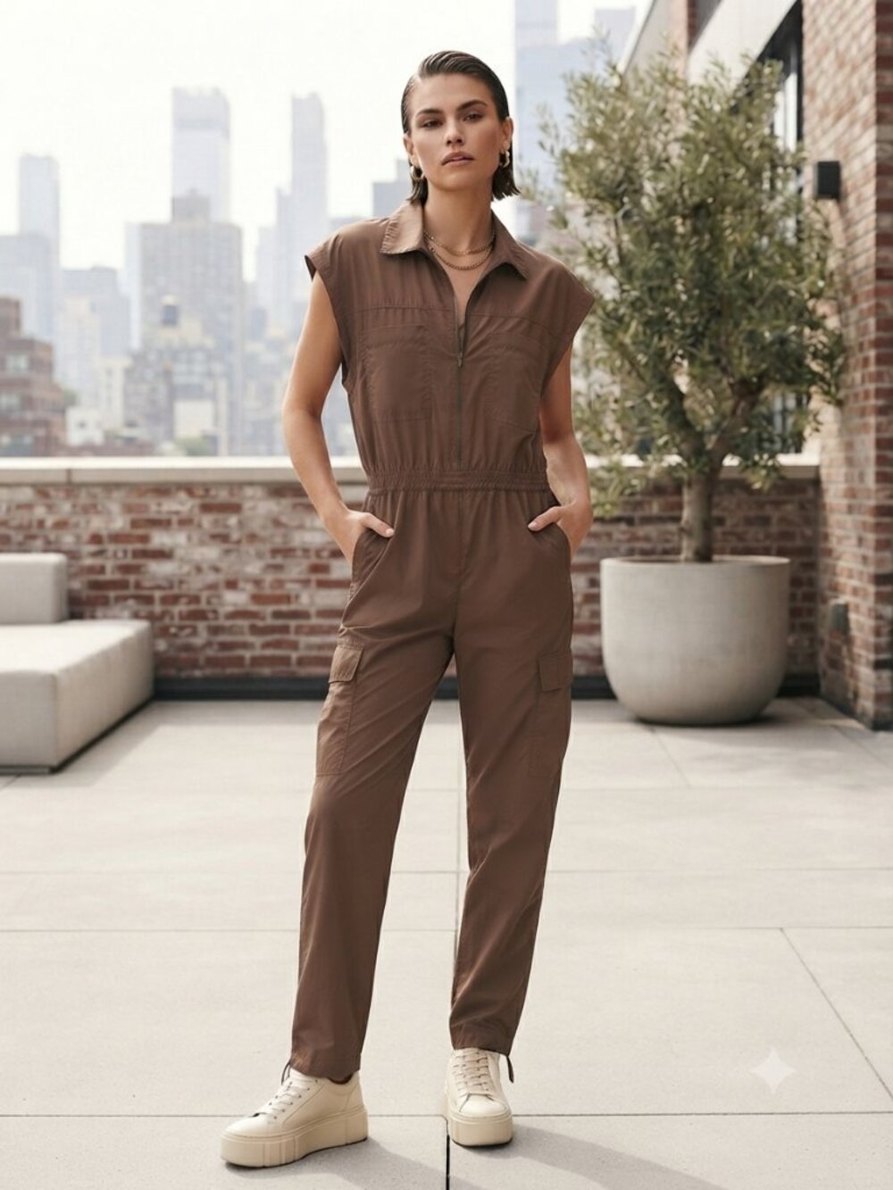 Pistola Becca Utility Flight Suit Jumpsuit NWT XXL
